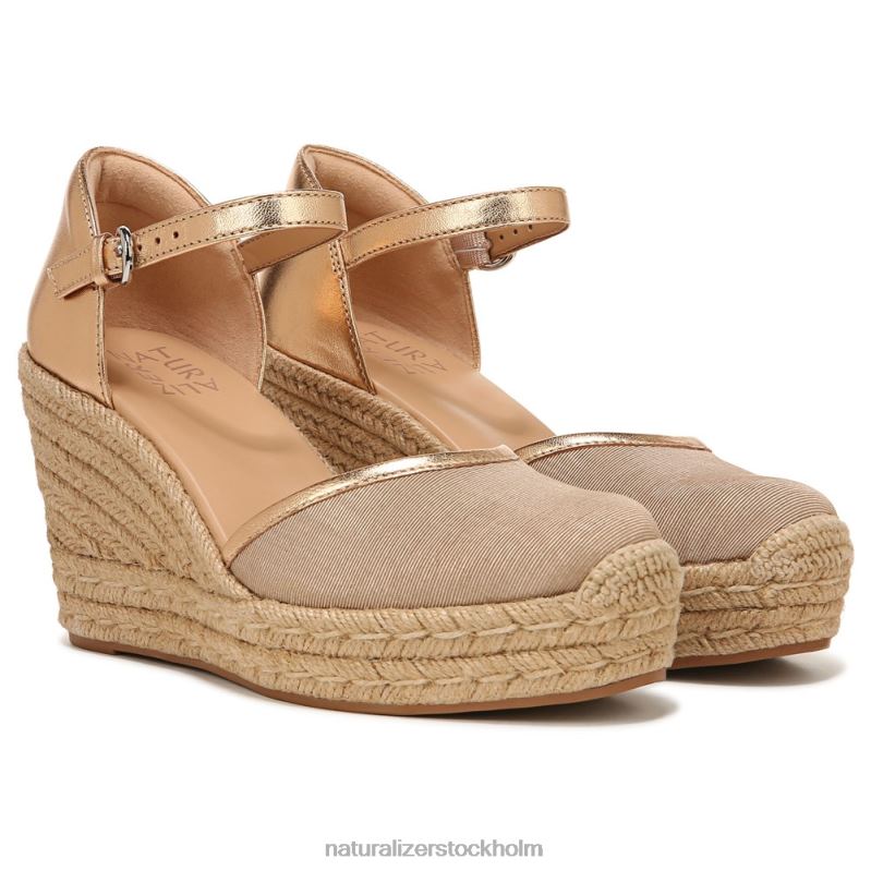 bianca espadrille sandal bianca taupe/brons fbr 444DB519 sandaler | Naturalizer kvinnor