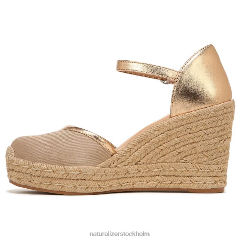 bianca espadrille sandal bianca taupe/brons fbr 444DB519 sandaler | Naturalizer kvinnor