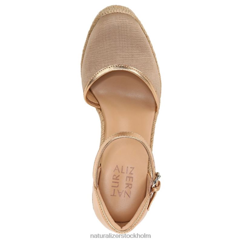 bianca espadrille sandal bianca taupe/brons fbr 444DB519 sandaler | Naturalizer kvinnor