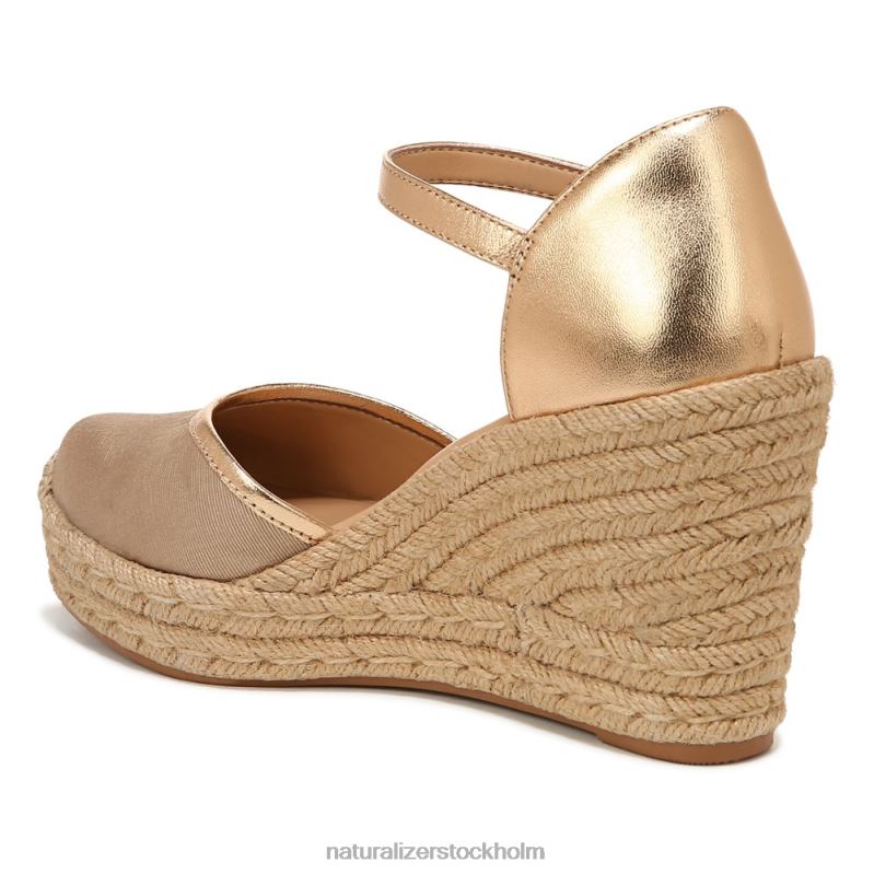 bianca espadrille sandal bianca taupe/brons fbr 444DB519 sandaler | Naturalizer kvinnor