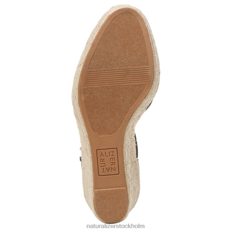 bianca espadrille sandal svart tyg 444DB520 sandaler | Naturalizer kvinnor
