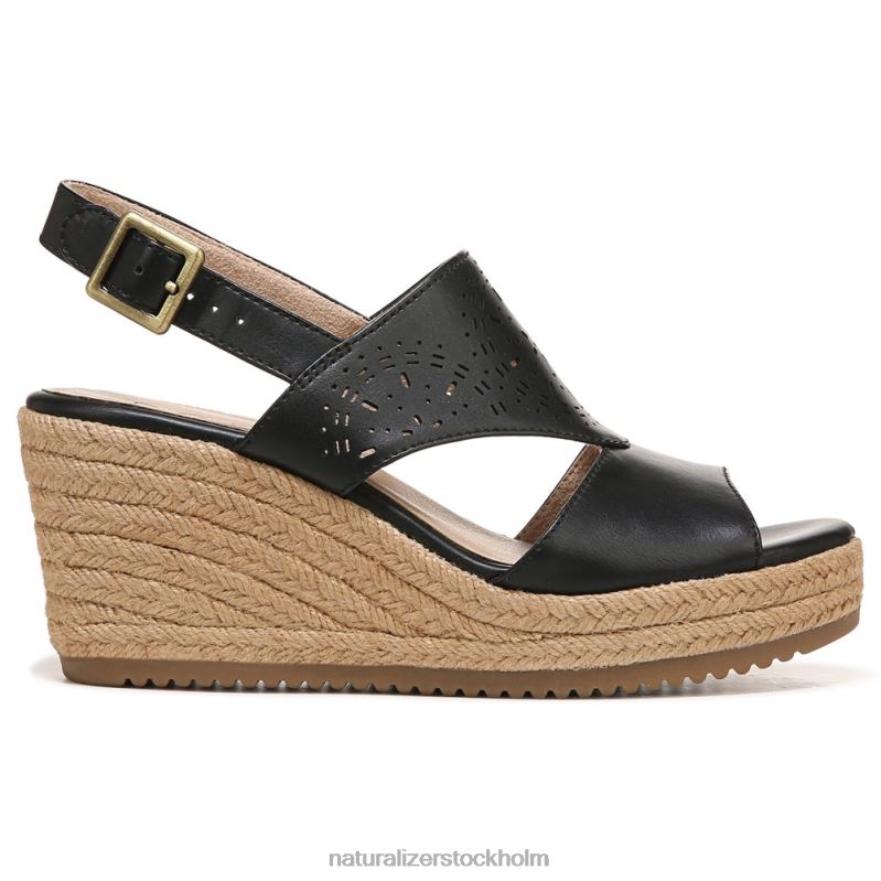 soul ocean espadrille sandal svart syntet 444DB578 sandaler | Naturalizer kvinnor