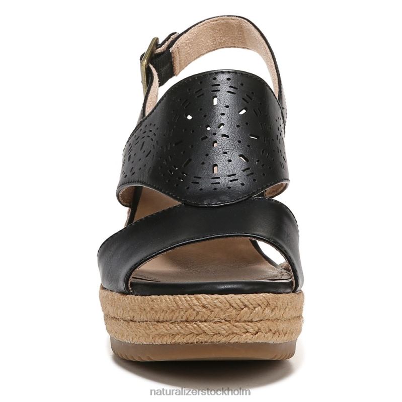 soul ocean espadrille sandal svart syntet 444DB578 sandaler | Naturalizer kvinnor