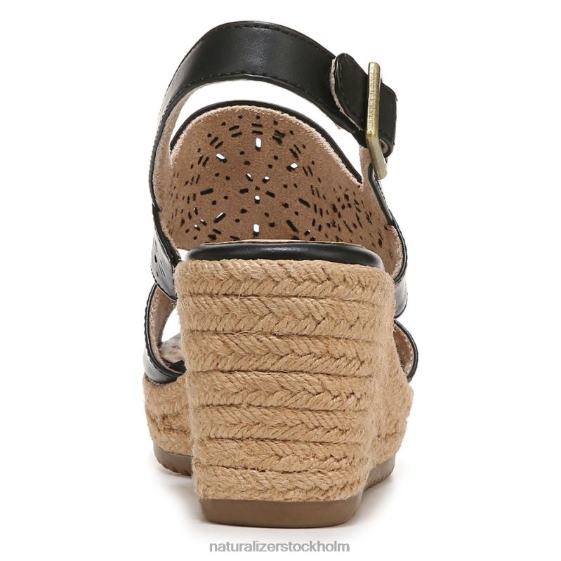 soul ocean espadrille sandal svart syntet 444DB578 sandaler | Naturalizer kvinnor