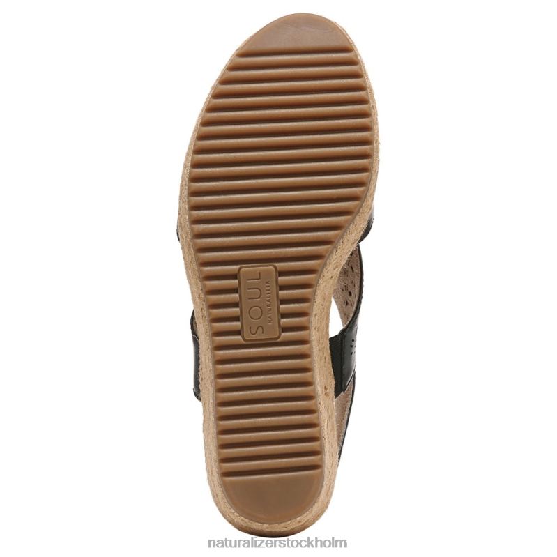 soul ocean espadrille sandal svart syntet 444DB578 sandaler | Naturalizer kvinnor