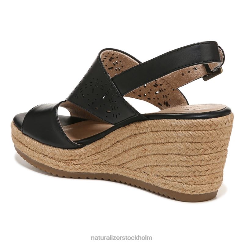 soul ocean espadrille sandal svart syntet 444DB578 sandaler | Naturalizer kvinnor