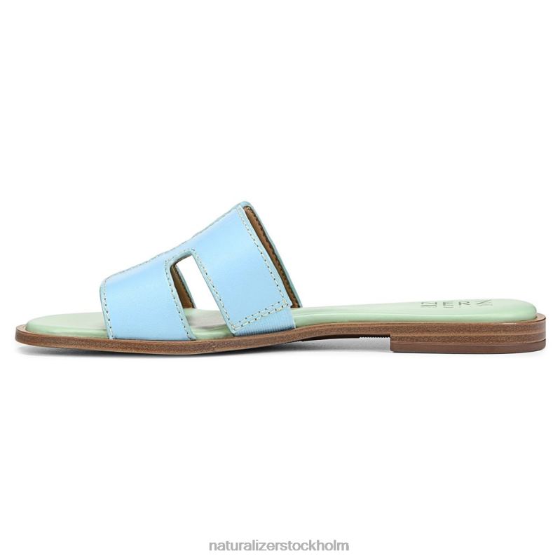 fame sandal blått läder 444DB292 sandaler | Naturalizer kvinnor