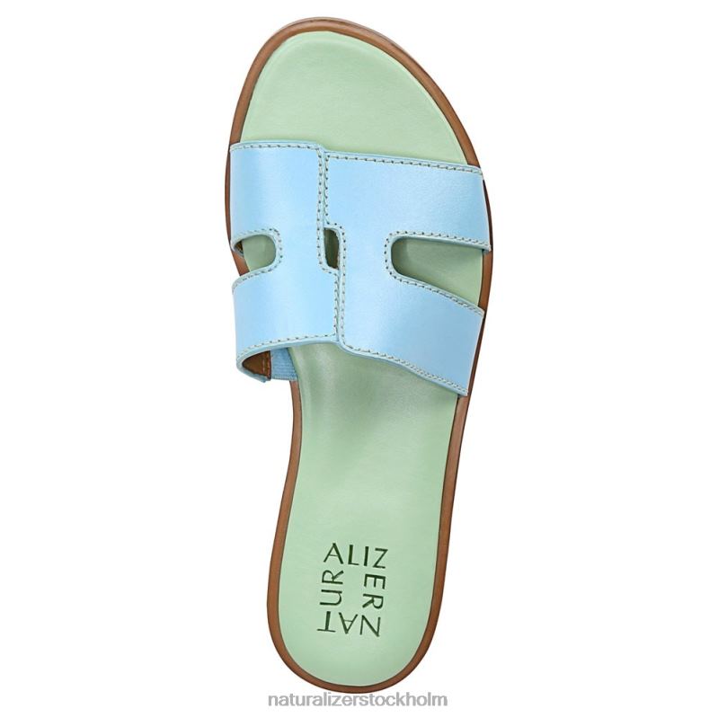 fame sandal blått läder 444DB292 sandaler | Naturalizer kvinnor
