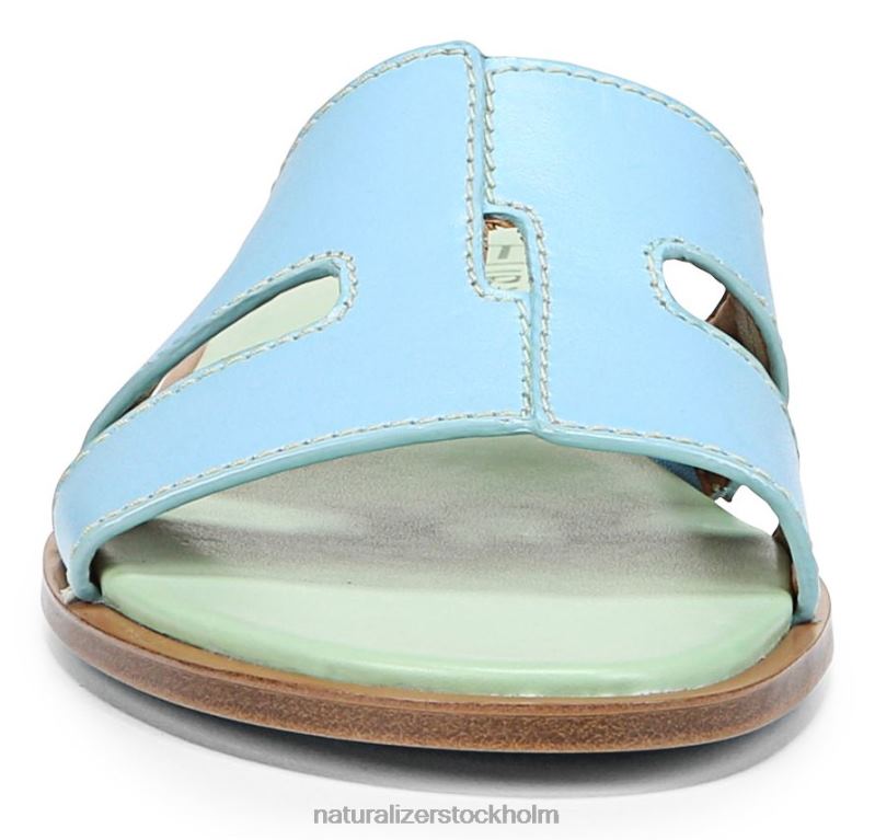 fame sandal blått läder 444DB292 sandaler | Naturalizer kvinnor