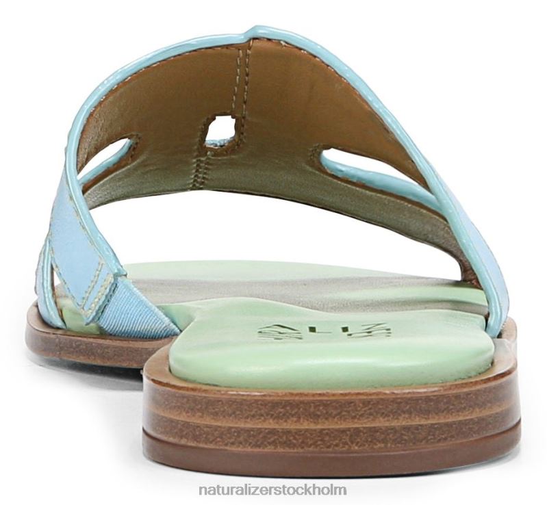 fame sandal blått läder 444DB292 sandaler | Naturalizer kvinnor