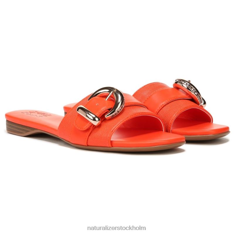 santiago sandal orange popläder 444DB491 sandaler | Naturalizer kvinnor