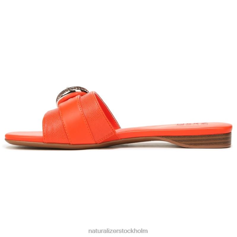 santiago sandal orange popläder 444DB491 sandaler | Naturalizer kvinnor