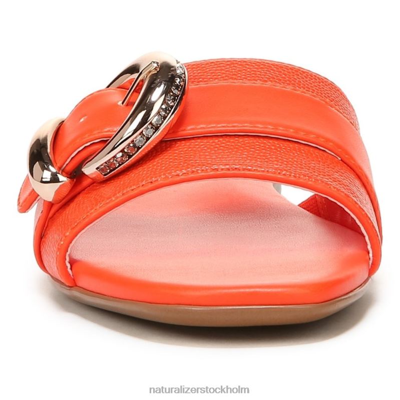 santiago sandal orange popläder 444DB491 sandaler | Naturalizer kvinnor