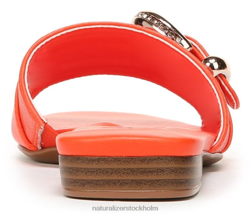 santiago sandal orange popläder 444DB491 sandaler | Naturalizer kvinnor