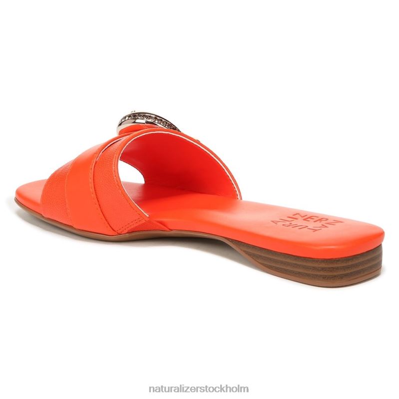 santiago sandal orange popläder 444DB491 sandaler | Naturalizer kvinnor