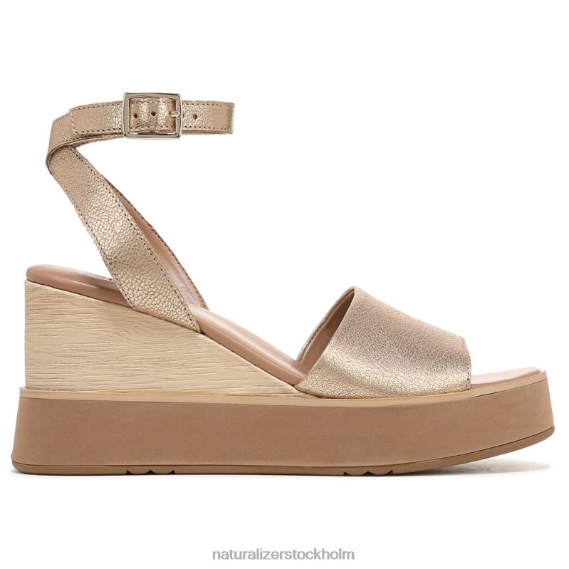brynn kil sandal mjukt guldläder 444DB363 sandaler | Naturalizer kvinnor