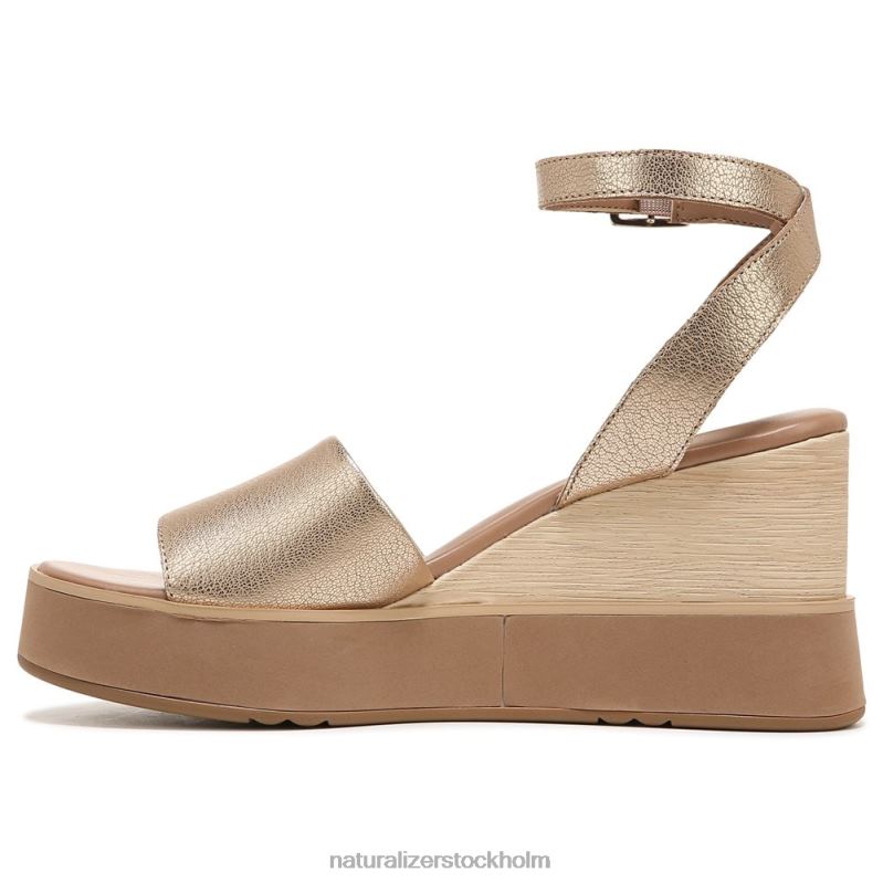 brynn kil sandal mjukt guldläder 444DB363 sandaler | Naturalizer kvinnor