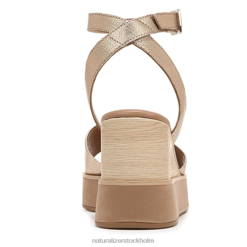 brynn kil sandal mjukt guldläder 444DB363 sandaler | Naturalizer kvinnor