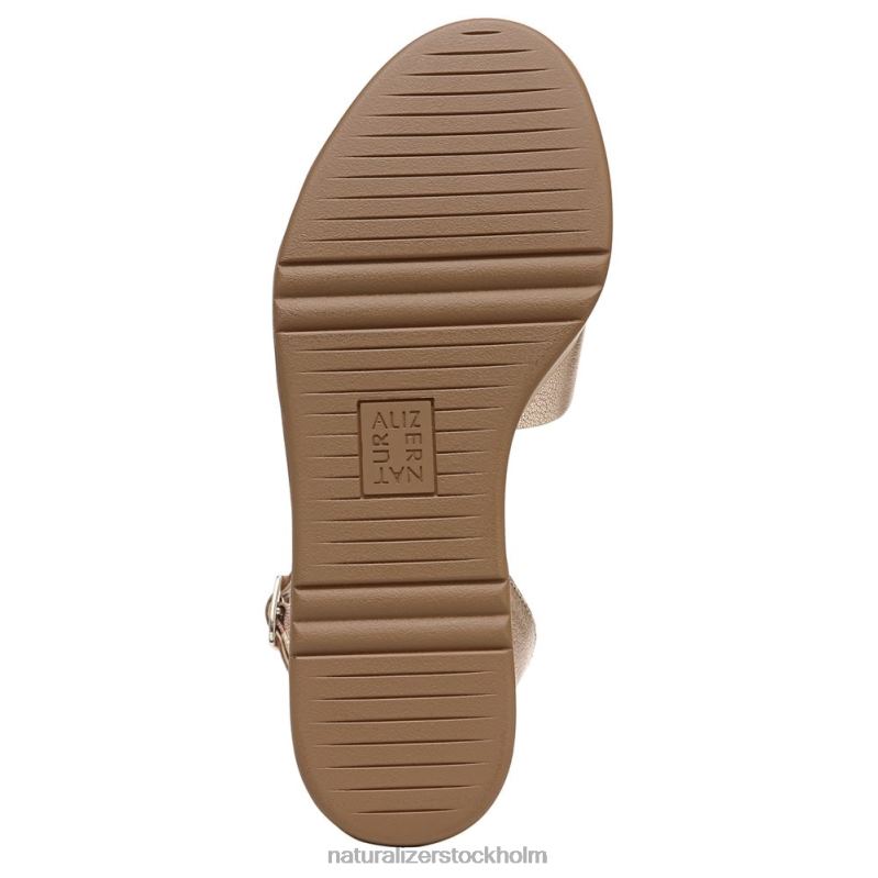 brynn kil sandal mjukt guldläder 444DB363 sandaler | Naturalizer kvinnor