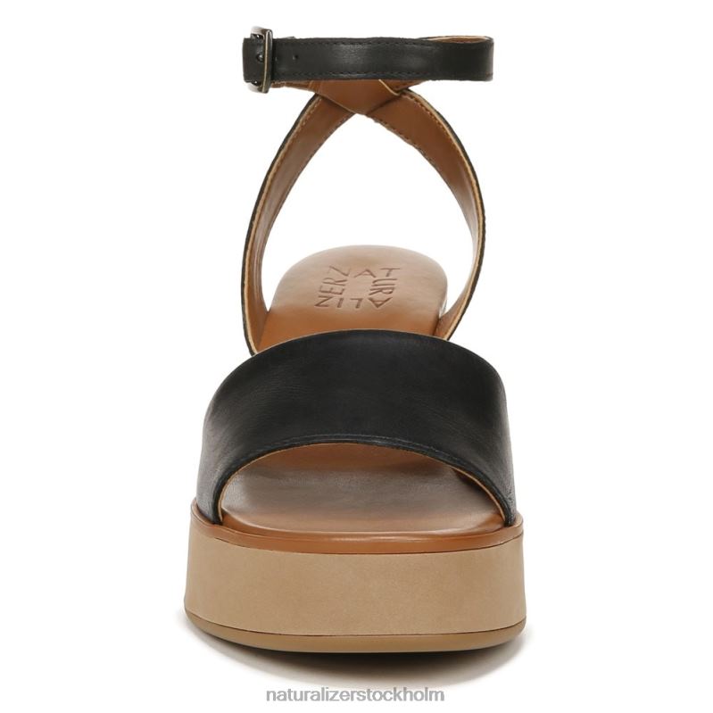 brynn kil sandal svart läder 444DB362 sandaler | Naturalizer kvinnor