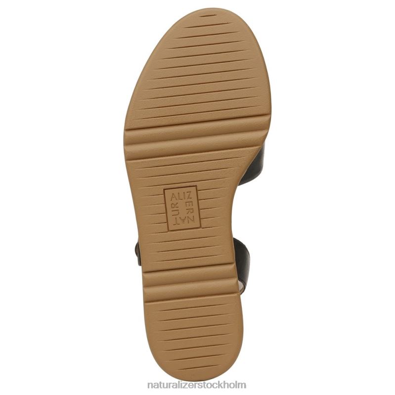 brynn kil sandal svart läder 444DB362 sandaler | Naturalizer kvinnor