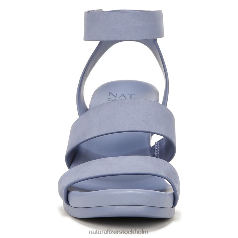 gen n ignite wedge sandal stål blå nubuck 444DB151 sandaler | Naturalizer kvinnor