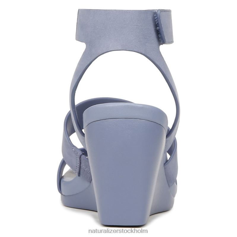 gen n ignite wedge sandal stål blå nubuck 444DB151 sandaler | Naturalizer kvinnor