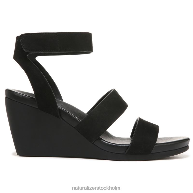 gen n ignite wedge sandal svart syntet 444DB149 sandaler | Naturalizer kvinnor