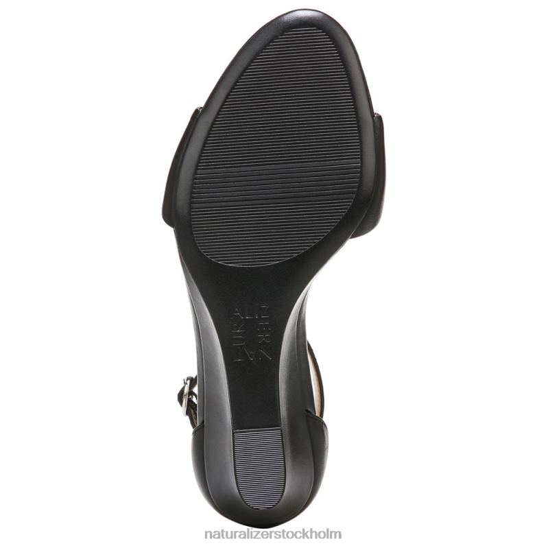 vera kil sandal svart läder 444DB121 sandaler | Naturalizer kvinnor