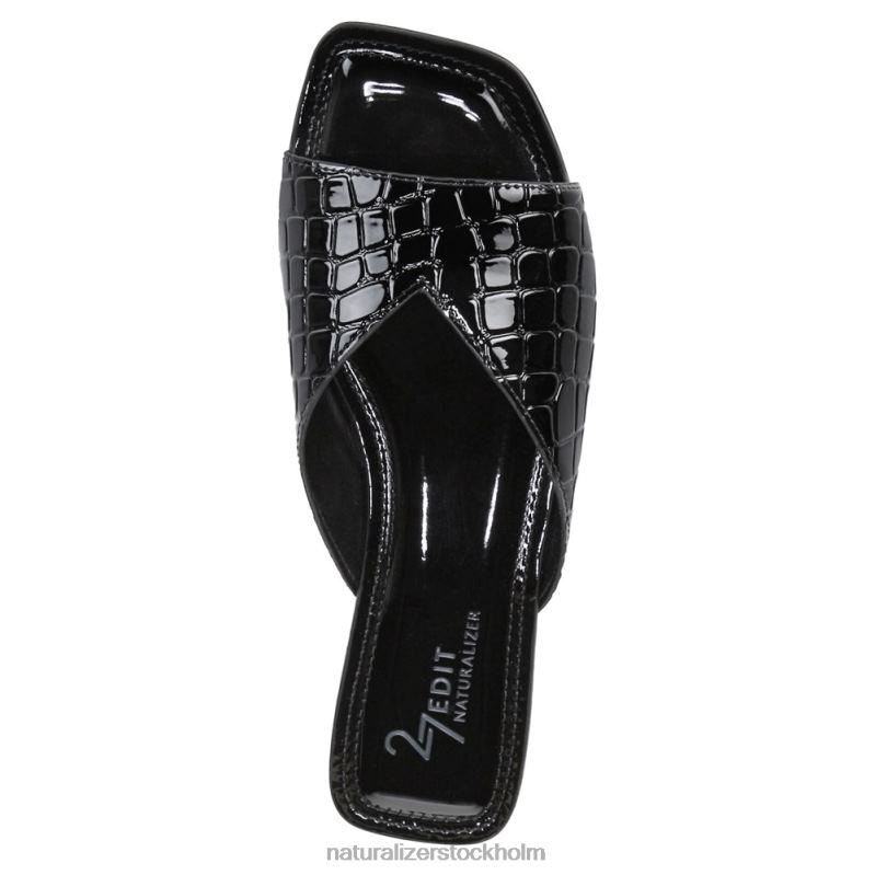 27 edit zelda slide sandal svart syntet 444DB689 sandaler | Naturalizer kvinnor