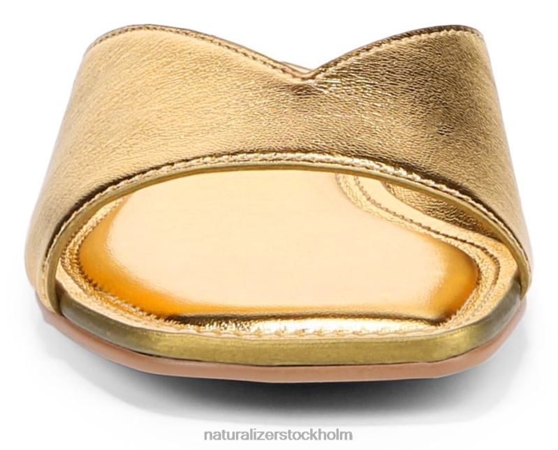 27 edit zelda slide sandal syntet i djupt guld 444DB690 sandaler | Naturalizer kvinnor