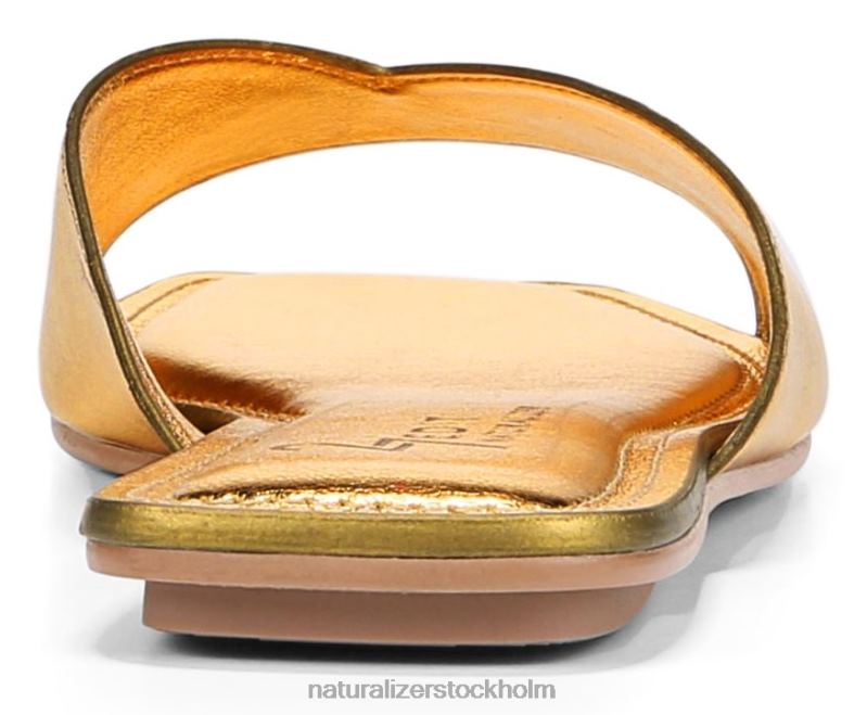 27 edit zelda slide sandal syntet i djupt guld 444DB690 sandaler | Naturalizer kvinnor