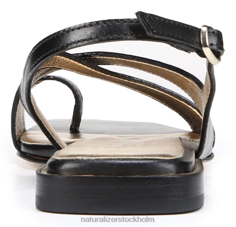 27 redigera nikki sandal svart läder 444DB238 sandaler | Naturalizer kvinnor