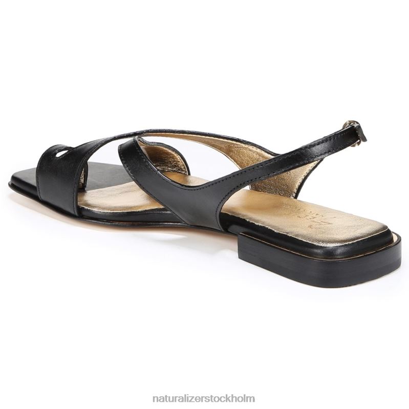 27 redigera nikki sandal svart läder 444DB238 sandaler | Naturalizer kvinnor