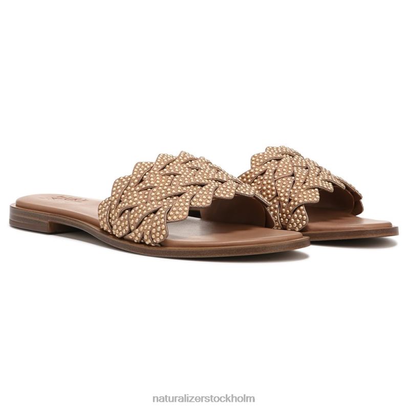 fernanda sandal kakdeg beige tyg 444DB346 sandaler | Naturalizer kvinnor
