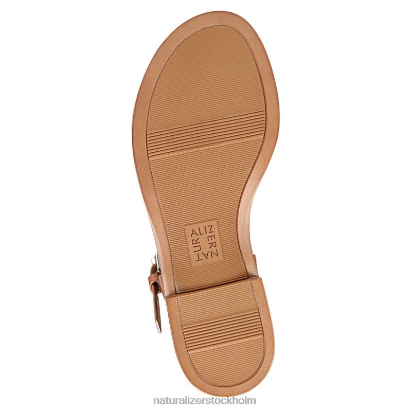 fifi sandal engelskt tebrunt läder 444DB358 sandaler | Naturalizer kvinnor