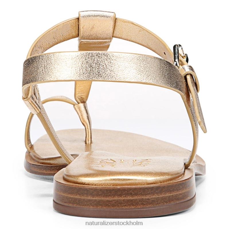 fifi sandal mörkt guld läder 444DB357 sandaler | Naturalizer kvinnor