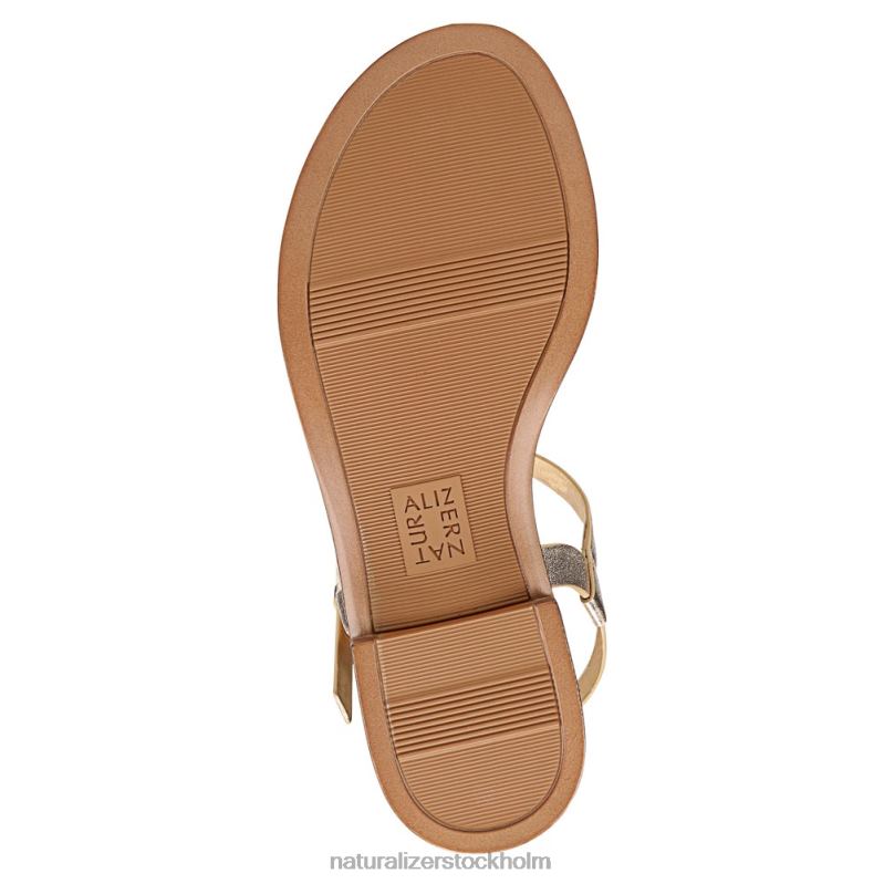 fifi sandal mörkt guld läder 444DB357 sandaler | Naturalizer kvinnor