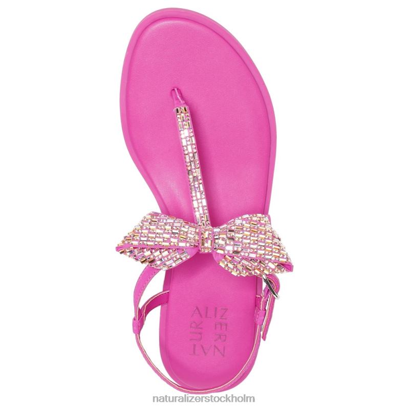 florita klänning sandal rosa tyg 444DB661 sandaler | Naturalizer kvinnor