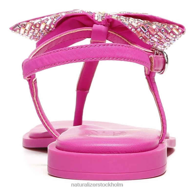 florita klänning sandal rosa tyg 444DB661 sandaler | Naturalizer kvinnor