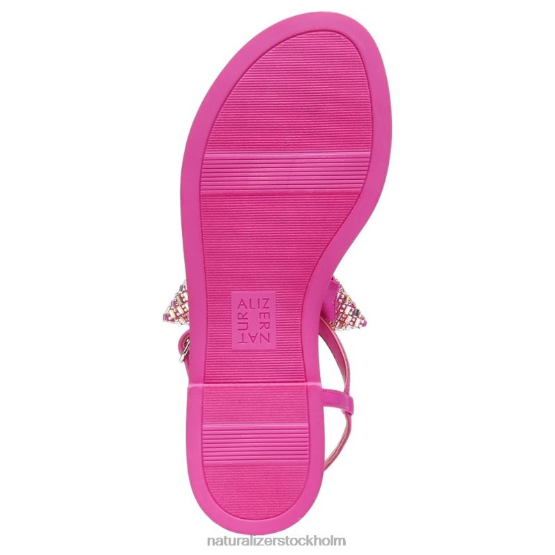 florita klänning sandal rosa tyg 444DB661 sandaler | Naturalizer kvinnor