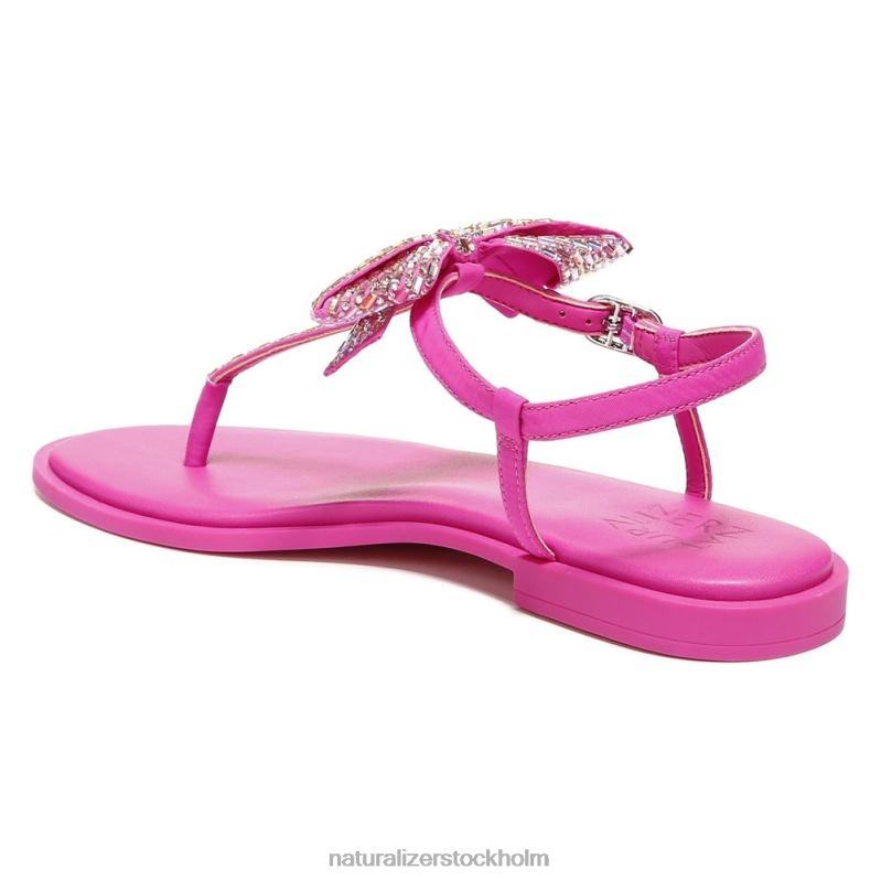 florita klänning sandal rosa tyg 444DB661 sandaler | Naturalizer kvinnor