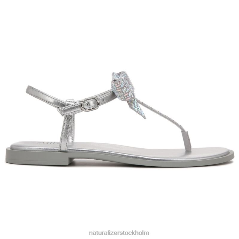 florita klänning sandal silvertyg 444DB662 sandaler | Naturalizer kvinnor