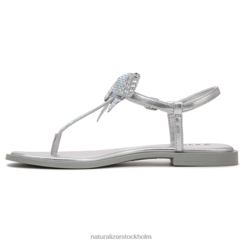 florita klänning sandal silvertyg 444DB662 sandaler | Naturalizer kvinnor