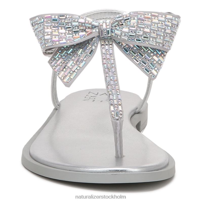 florita klänning sandal silvertyg 444DB662 sandaler | Naturalizer kvinnor