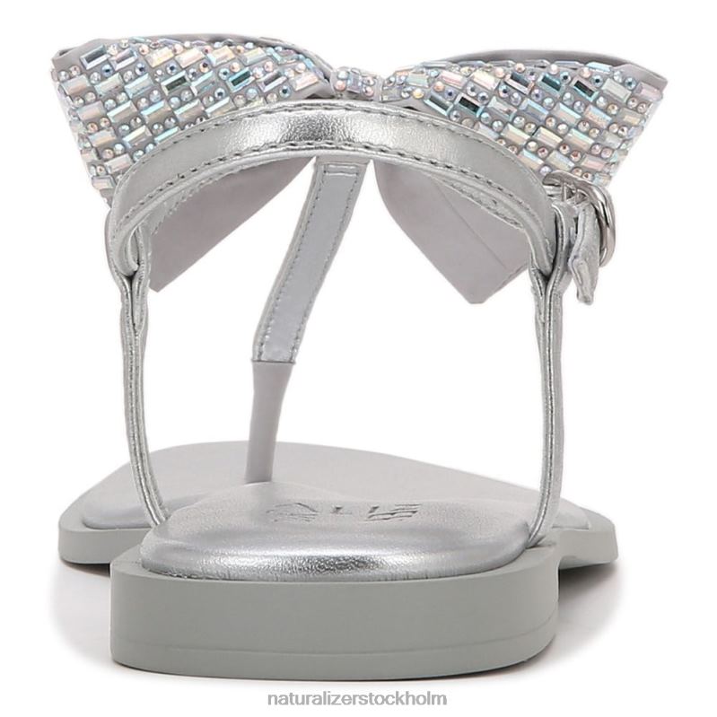 florita klänning sandal silvertyg 444DB662 sandaler | Naturalizer kvinnor