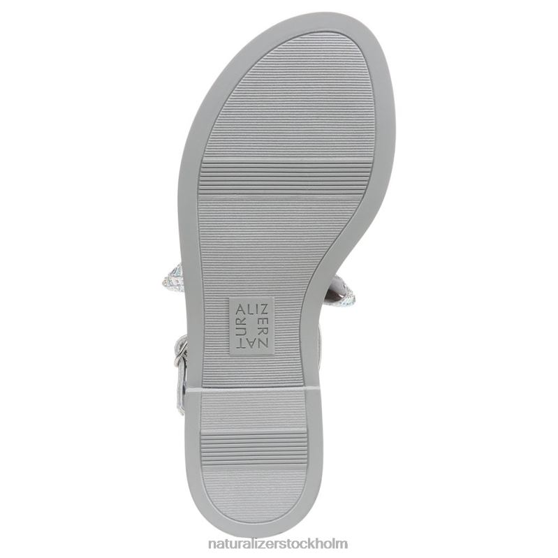 florita klänning sandal silvertyg 444DB662 sandaler | Naturalizer kvinnor