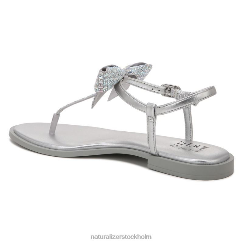 florita klänning sandal silvertyg 444DB662 sandaler | Naturalizer kvinnor