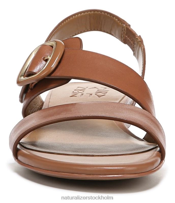 meesha sandal engelskt tebrunt läder 444DB245 sandaler | Naturalizer kvinnor