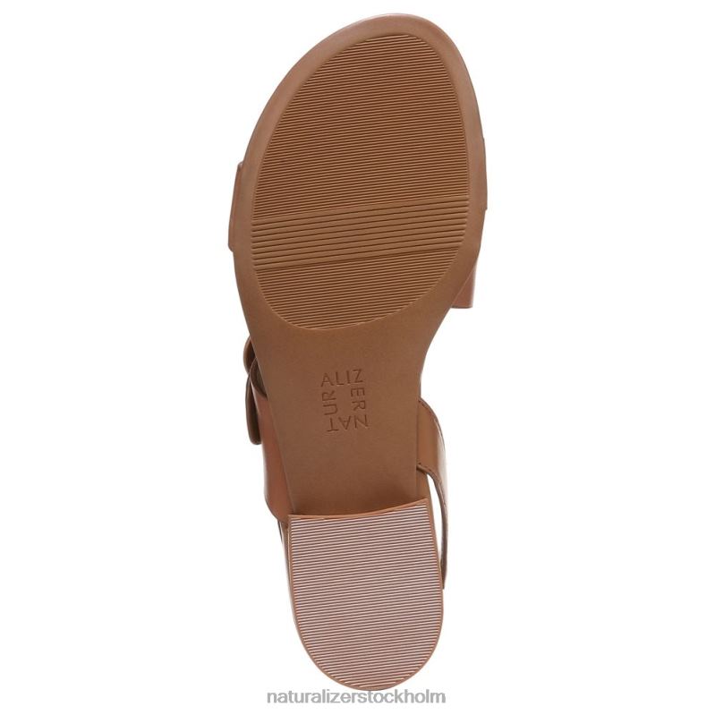 meesha sandal engelskt tebrunt läder 444DB245 sandaler | Naturalizer kvinnor